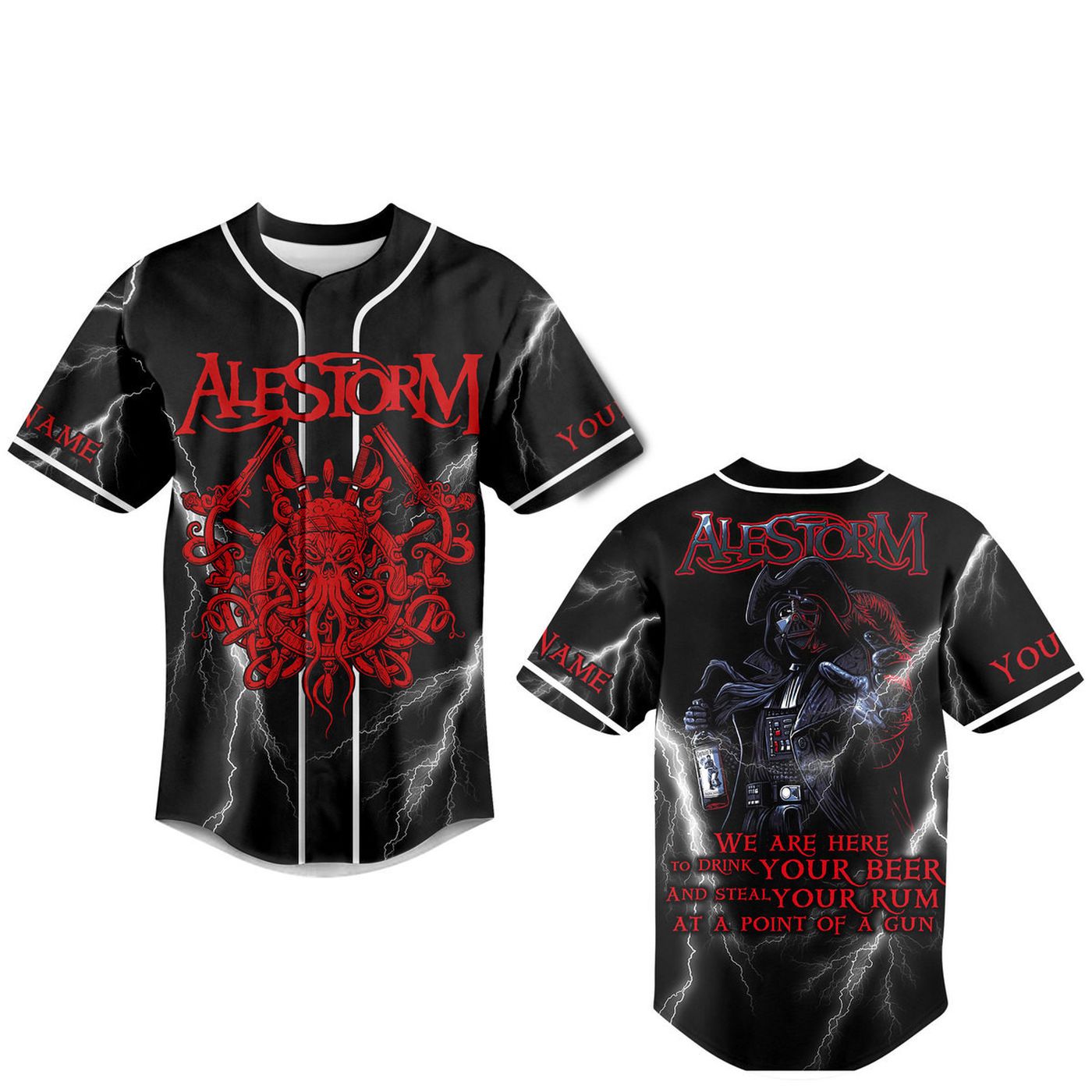 Alestorm Baseball Jersey For Men Women And Kids Gift