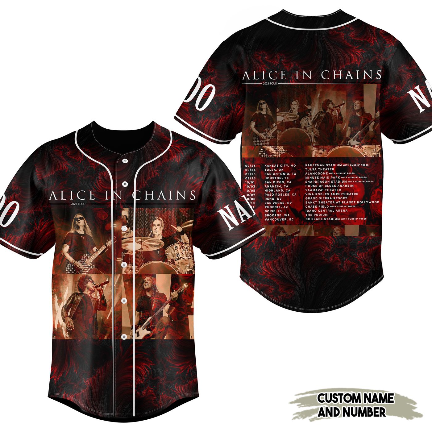 Alice In Chains Baseball Jersey For Men Women And Kids Gift