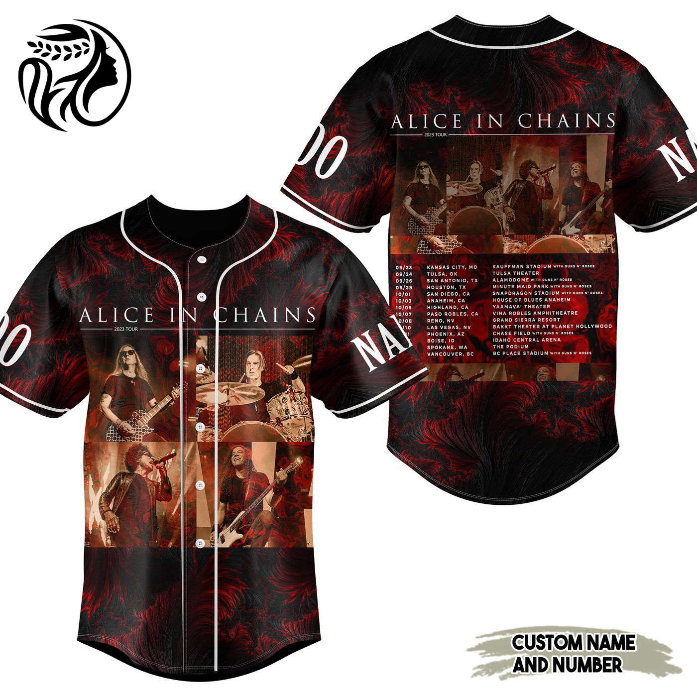 Alice In Chains Baseball Jersey For Men Women And Kids Gift