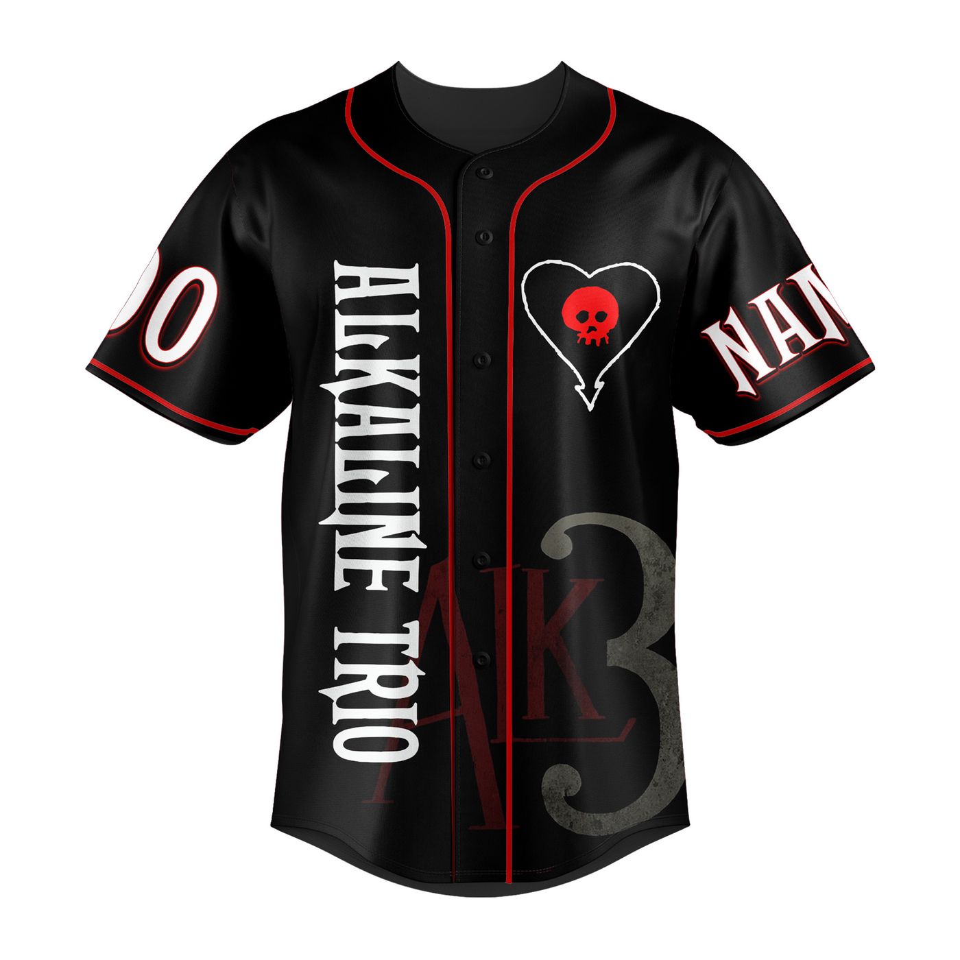 Alkaline Trio Baseball Jersey For Men Women And Kids Gift