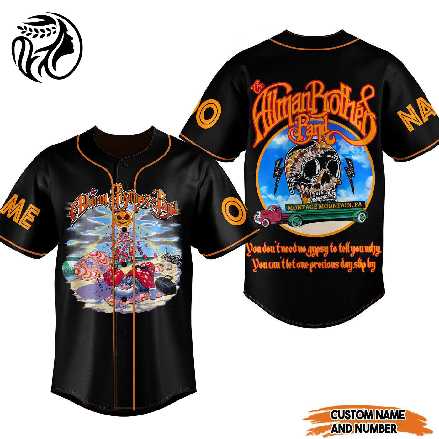 Allman Brothers Band Baseball Jersey For Men Women And Kids Gift