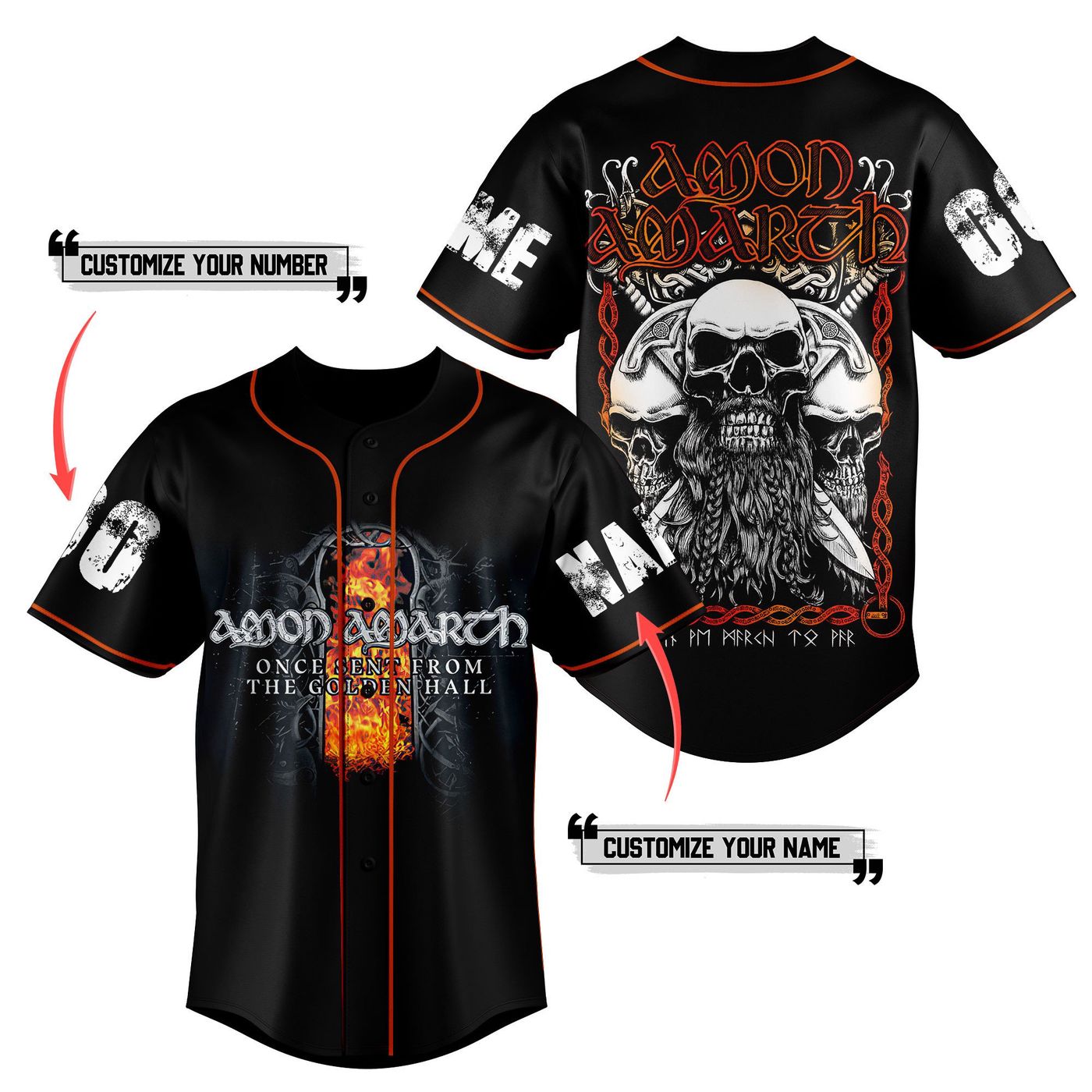 Amon Amarch Baseball Jersey For Men Women And Kids Gift
