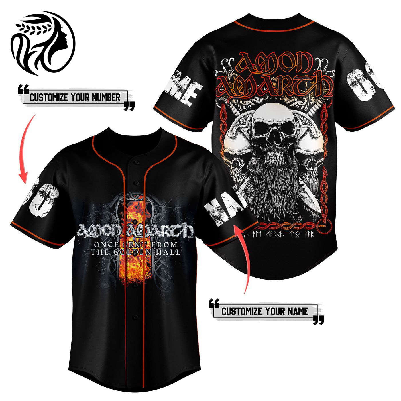 Amon Amarch Baseball Jersey For Men Women And Kids Gift