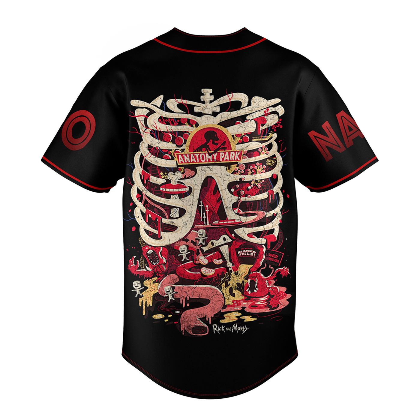 Anatomy Park Baseball Jersey For Men Women And Kids Gift