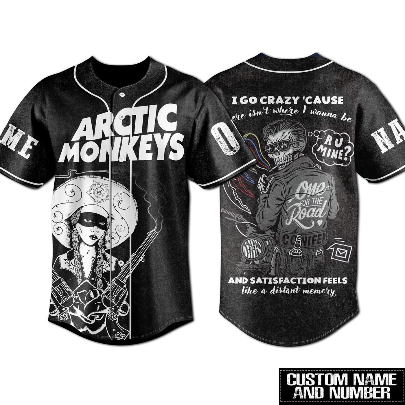 Arctic Monkeys Baseball Jersey For Men Women And Kids Gift