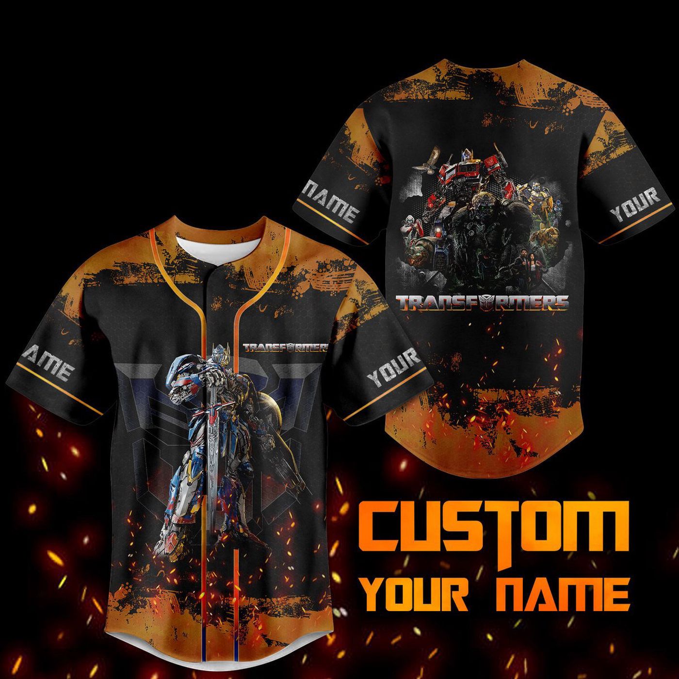 Autobot Baseball Jersey For Men Women And Kids Gift