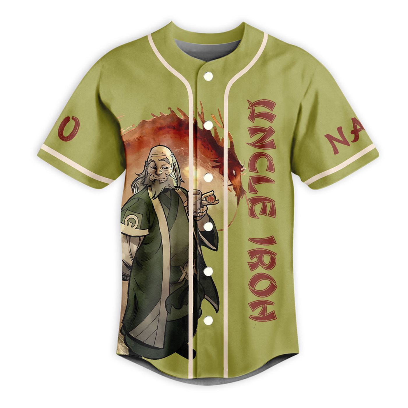 Avatar the Last Airbender Baseball Jersey For Men Women And Kids Gift