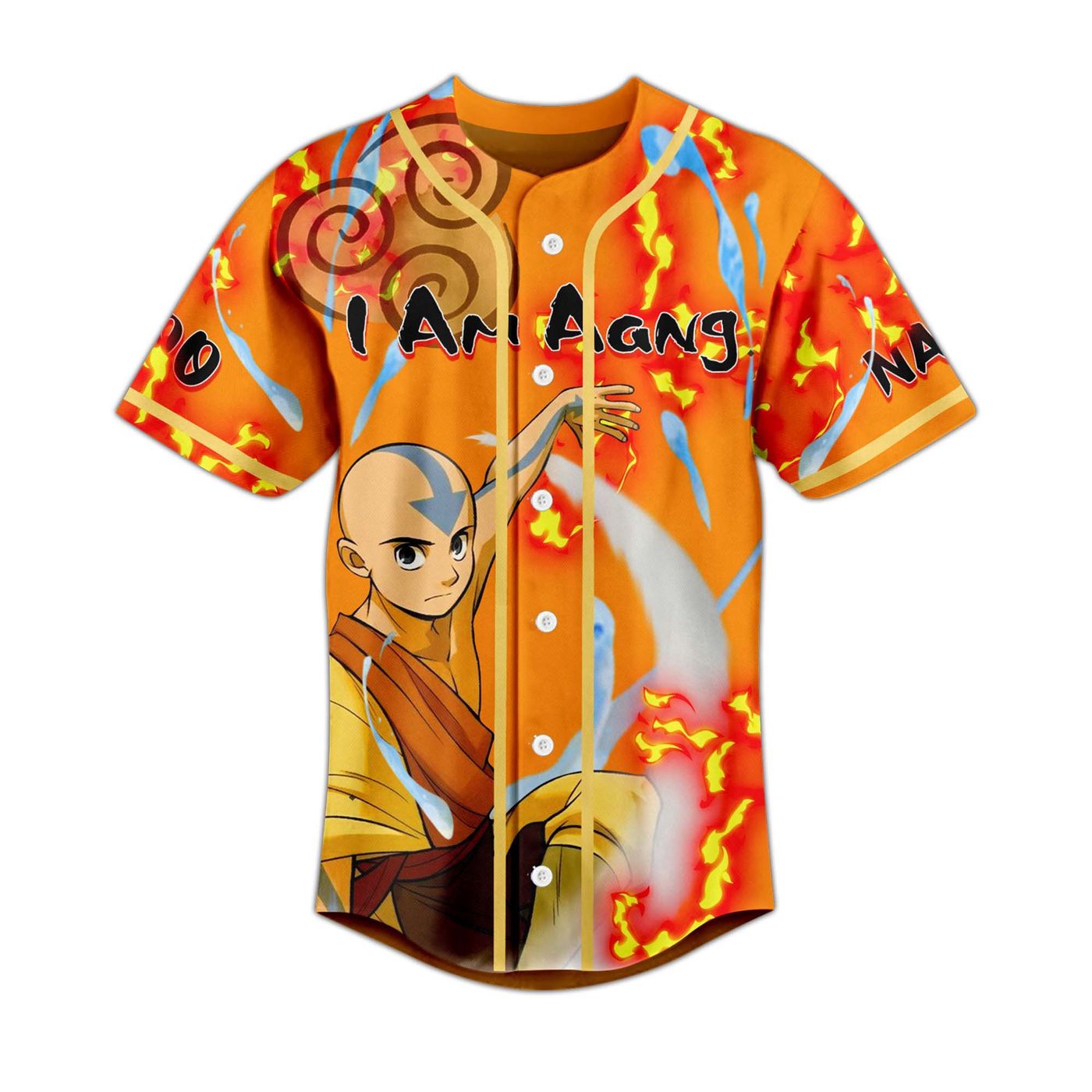 Avatar The Last Airbender Baseball Jersey For Men Women And Kids Gift