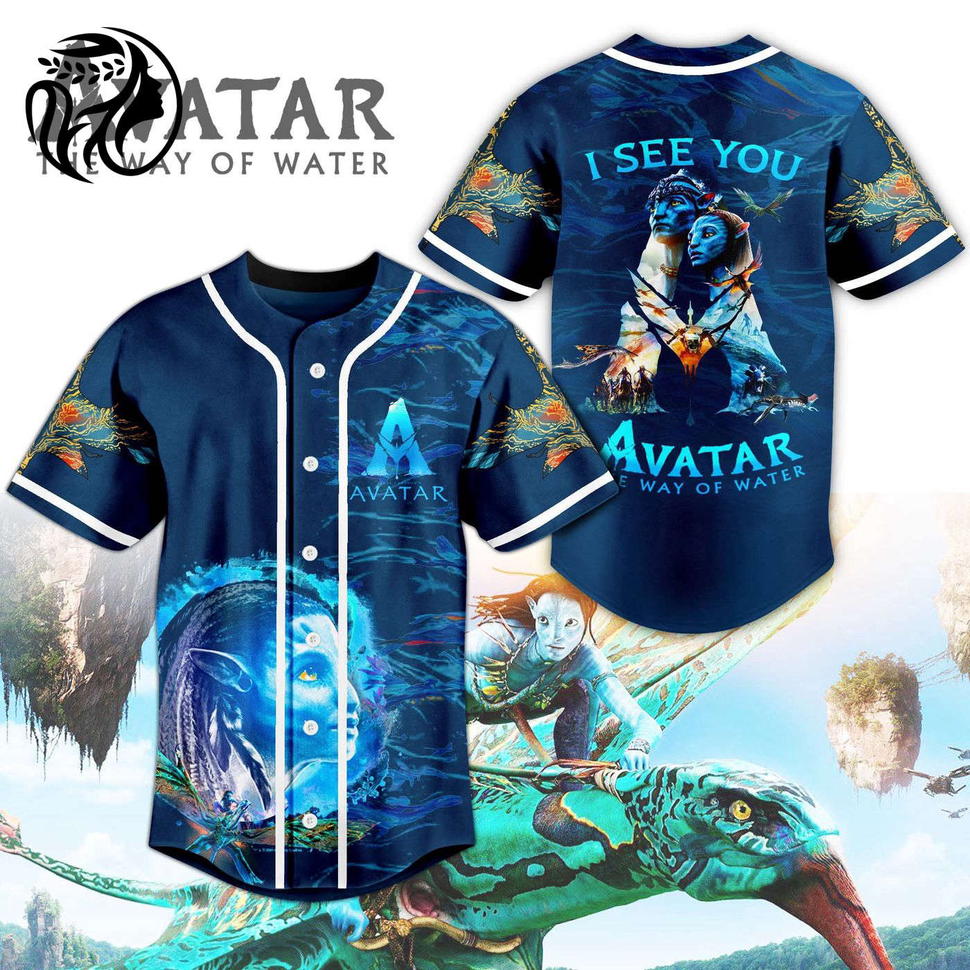 Avatar-The Way of WaterBaseball Jersey For Men Women And Kids Gift