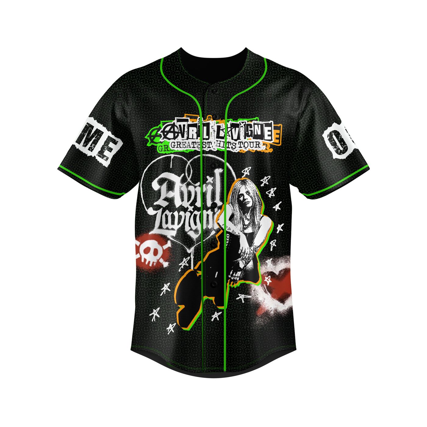 Avril Lavigne Baseball Jersey For Men Women And Kids Gift