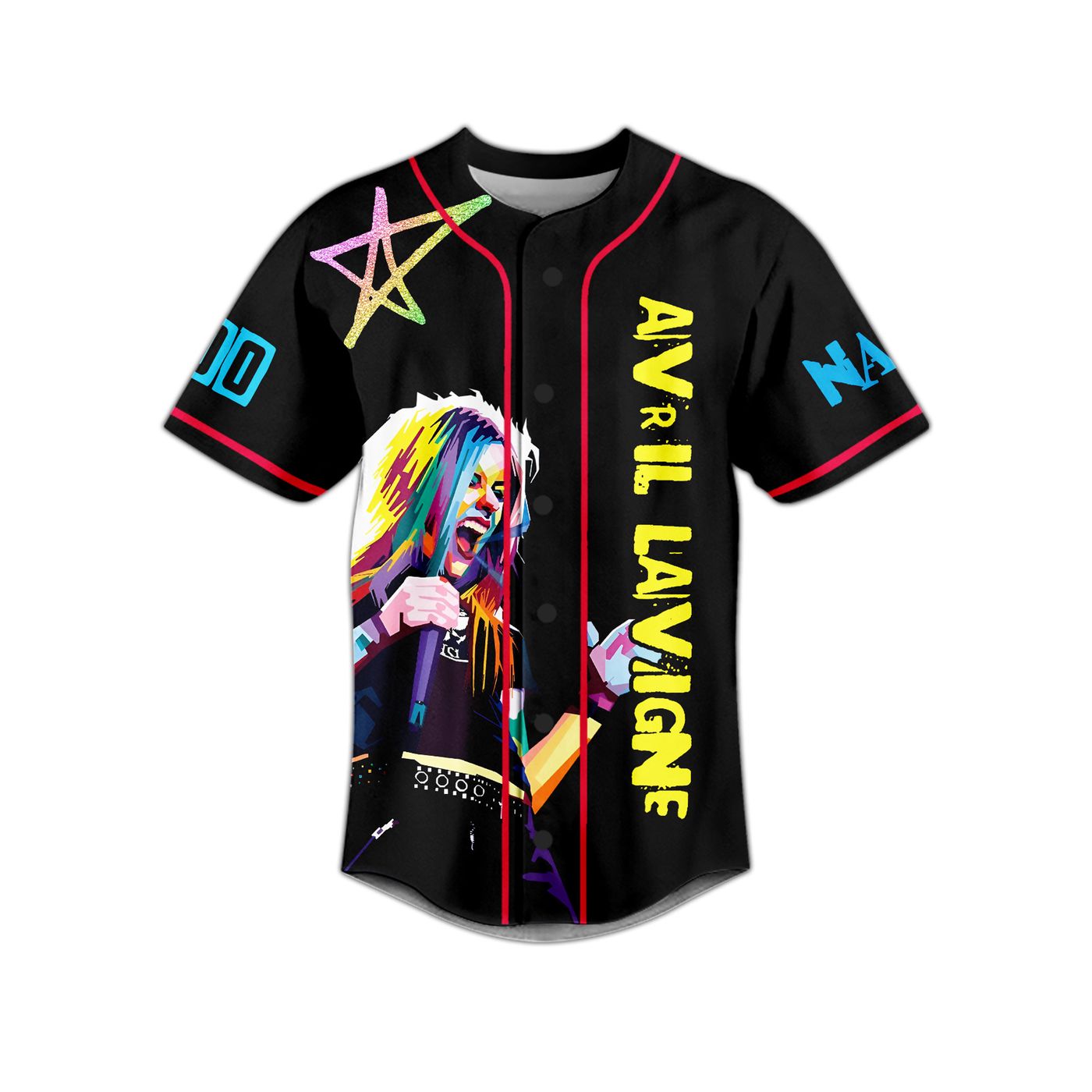 Avril Lavigne Baseball Jersey For Men Women And Kids Gift