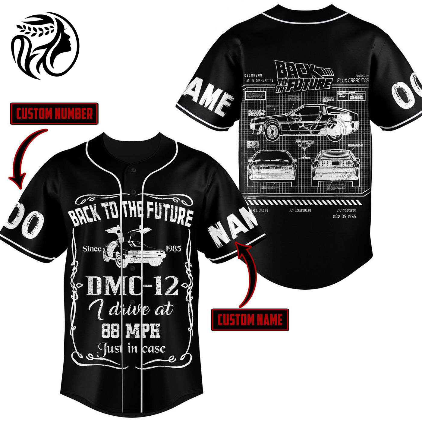 Back To The Future Baseball Jersey For Men Women And Kids Gift