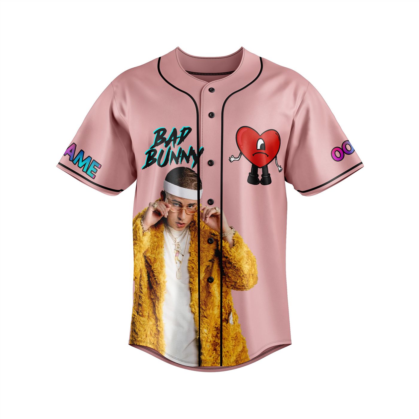 Bad Bunny Baseball Jersey For Men Women And Kids Gift