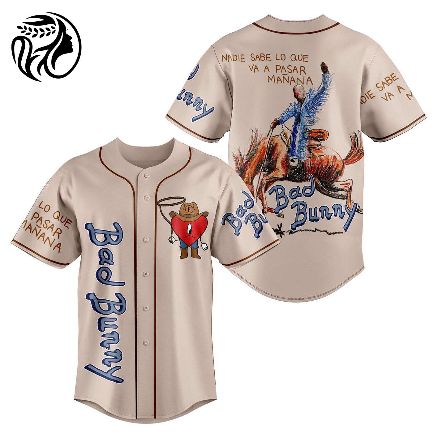 Bad Bunny Baseball Jersey For Men Women And Kids Gift