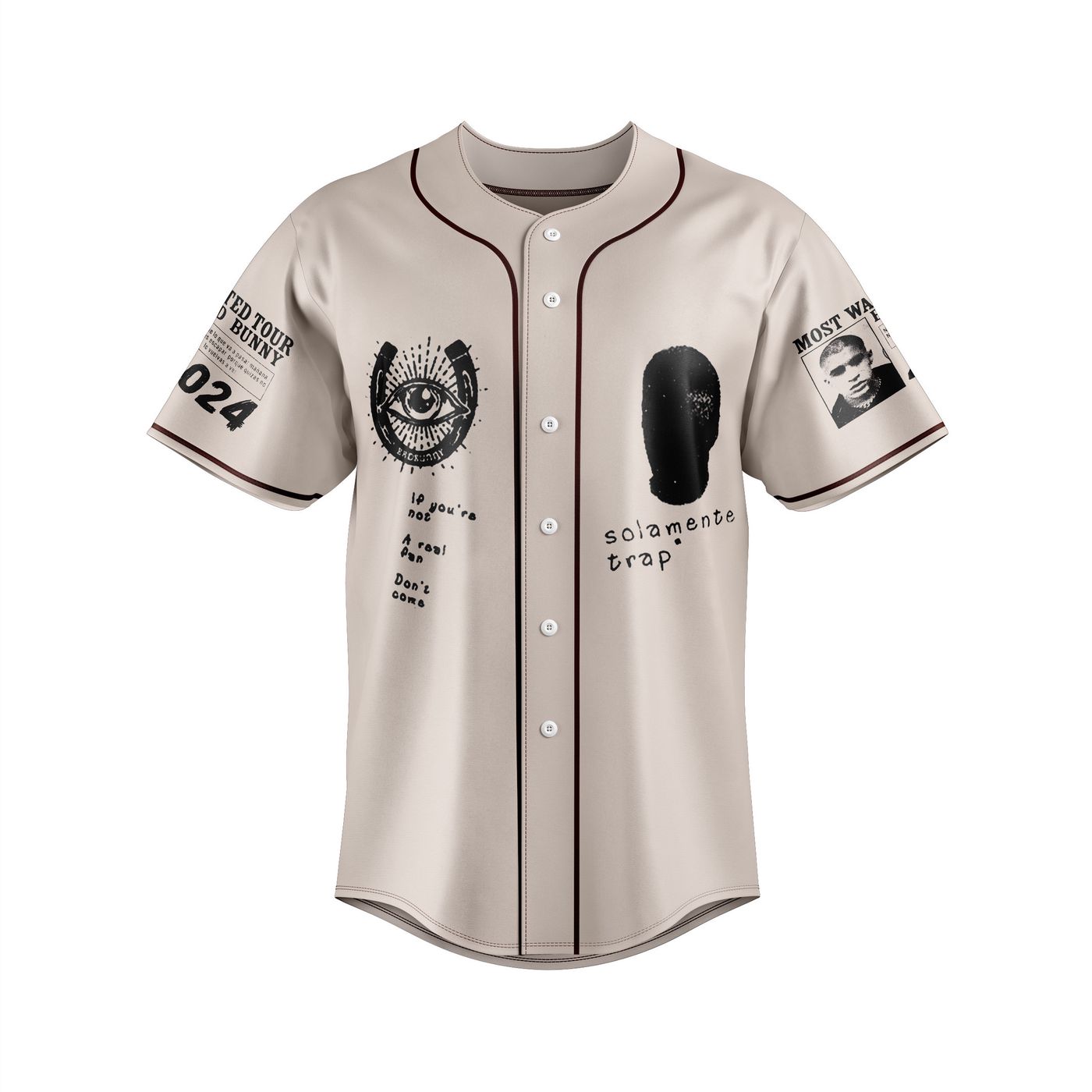 Bad Bunny Baseball Jersey For Men Women And Kids Gift
