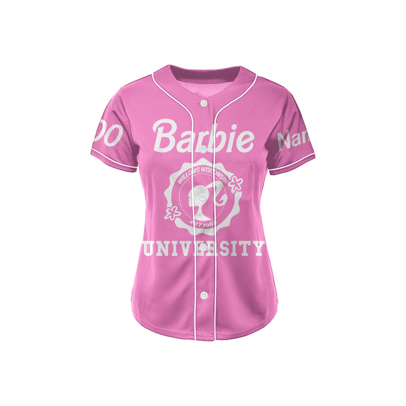 Barbie Baseball Jersey For Men Women And Kids Gift
