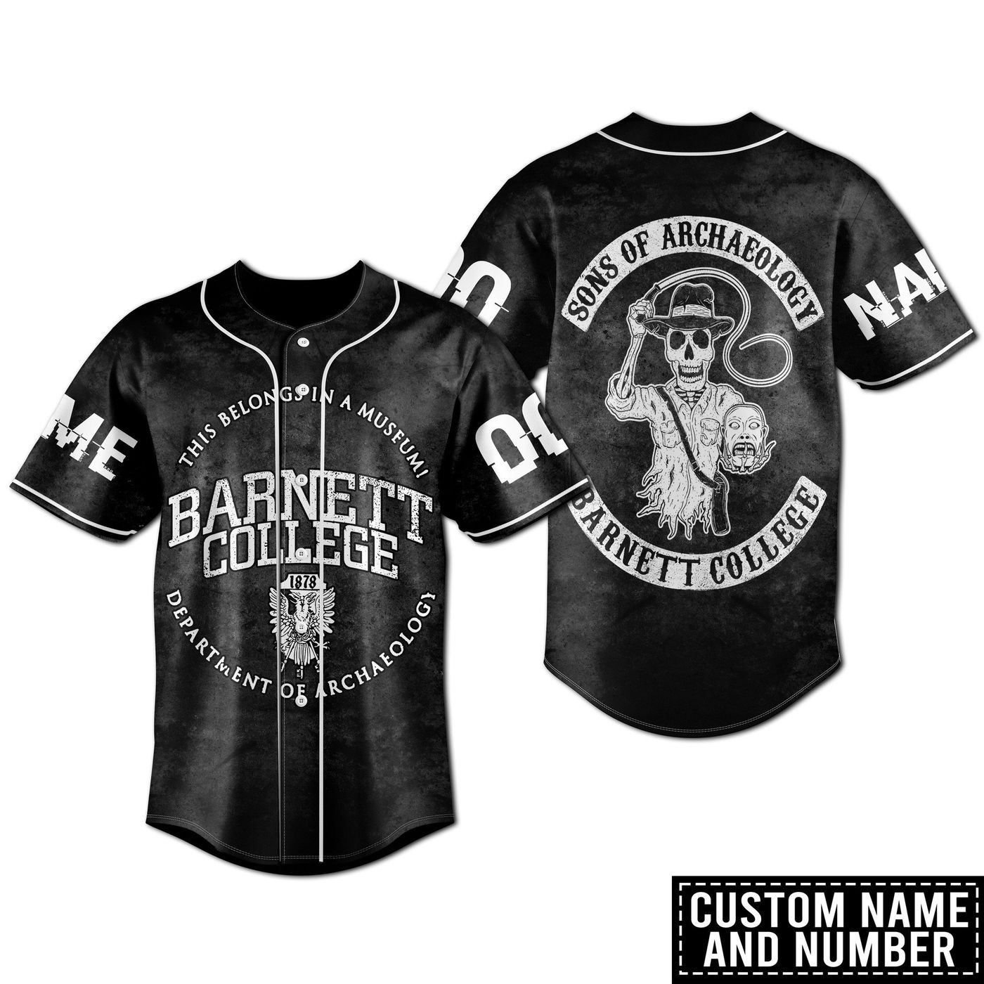 Barnett College Baseball Jersey For Men Women And Kids Gift