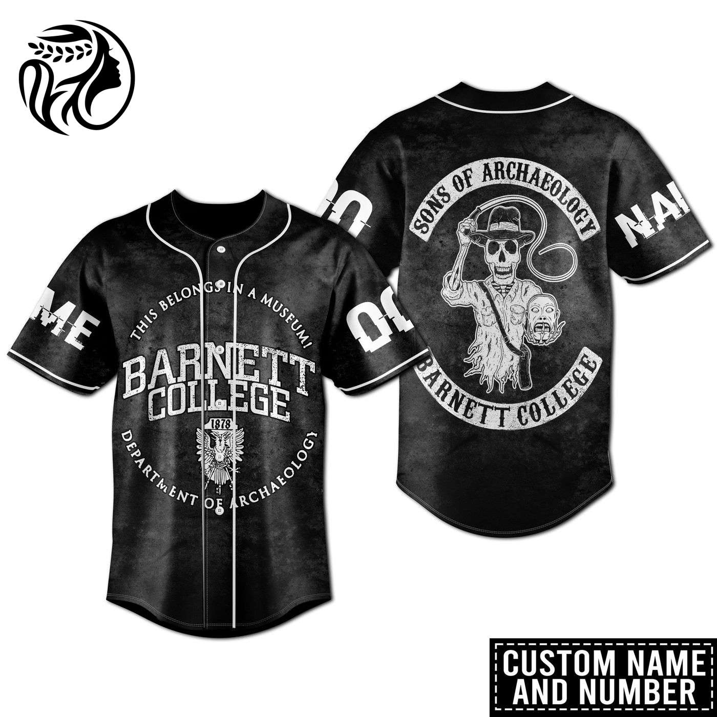 Barnett College Baseball Jersey For Men Women And Kids Gift