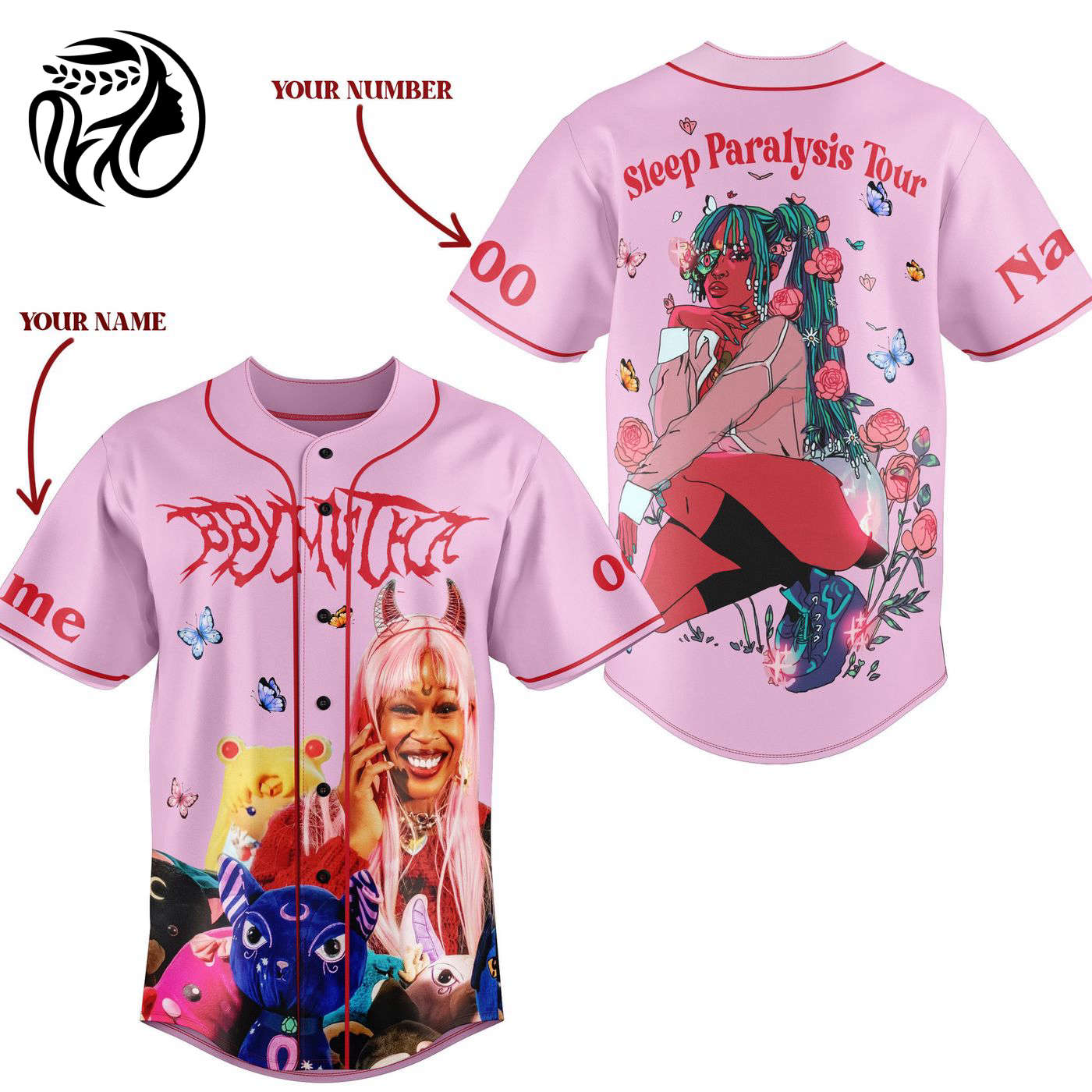 BbyMutha Baseball Jersey For Men Women And Kids Gift