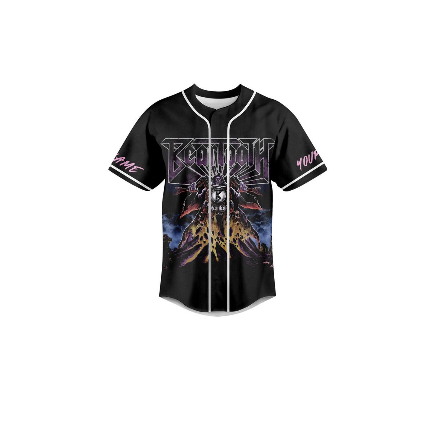 Beartooth The Below Tour Baseball Jersey For Men Women And Kids Gift