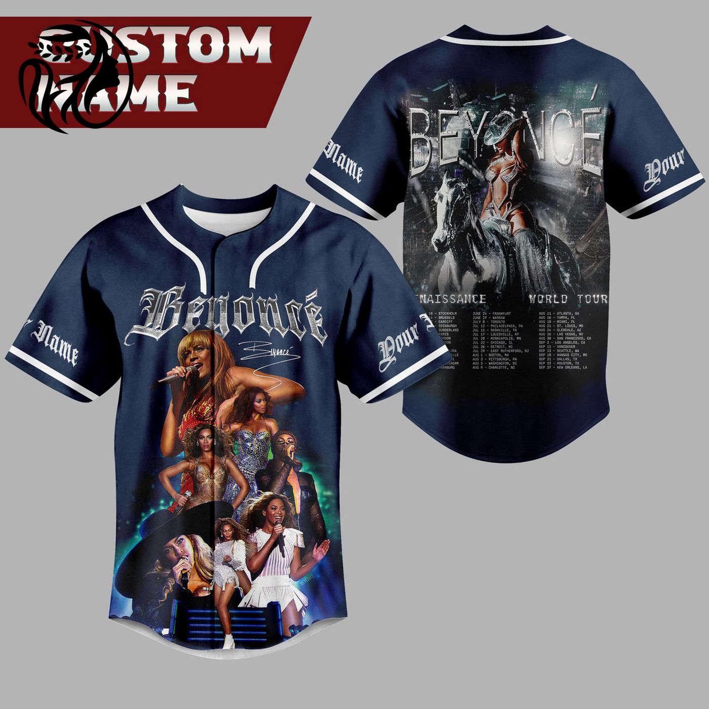 Beyonce Baseball Jersey For Men Women And Kids Gift
