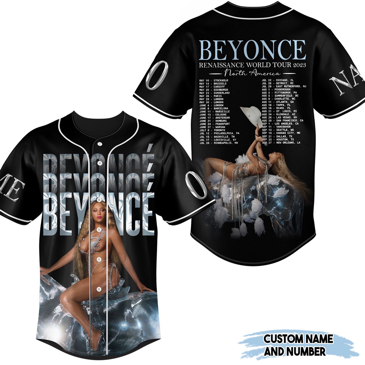 Beyonce Baseball Jersey For Men Women And Kids Gift