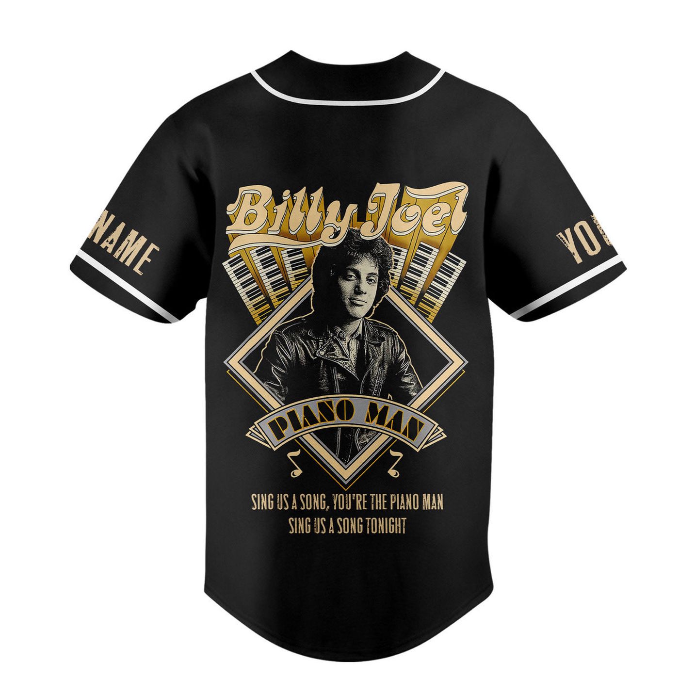 Billy Joel Baseball Jersey For Men Women And Kids Gift