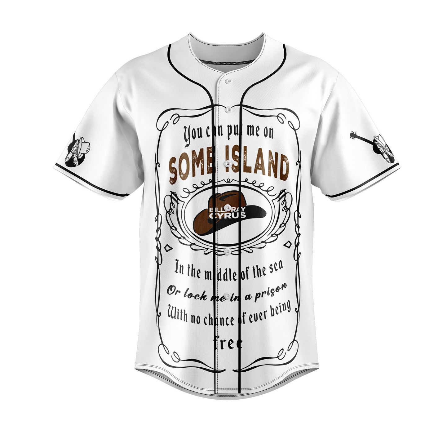 Billy Ray Cyrus Baseball Jersey For Men Women And Kids Gift Billy Ray Cyrus Baseball Jersey For Men Women And Kids Gift