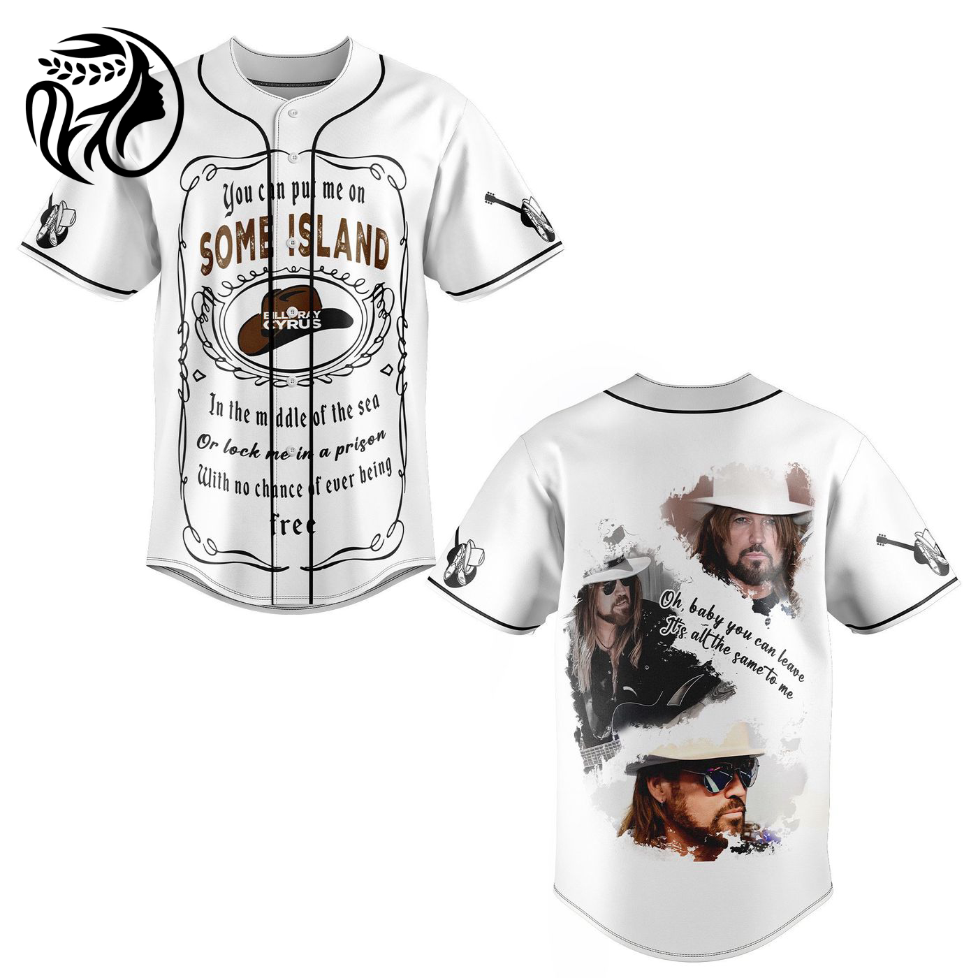 Billy Ray Cyrus Baseball Jersey For Men Women And Kids Gift