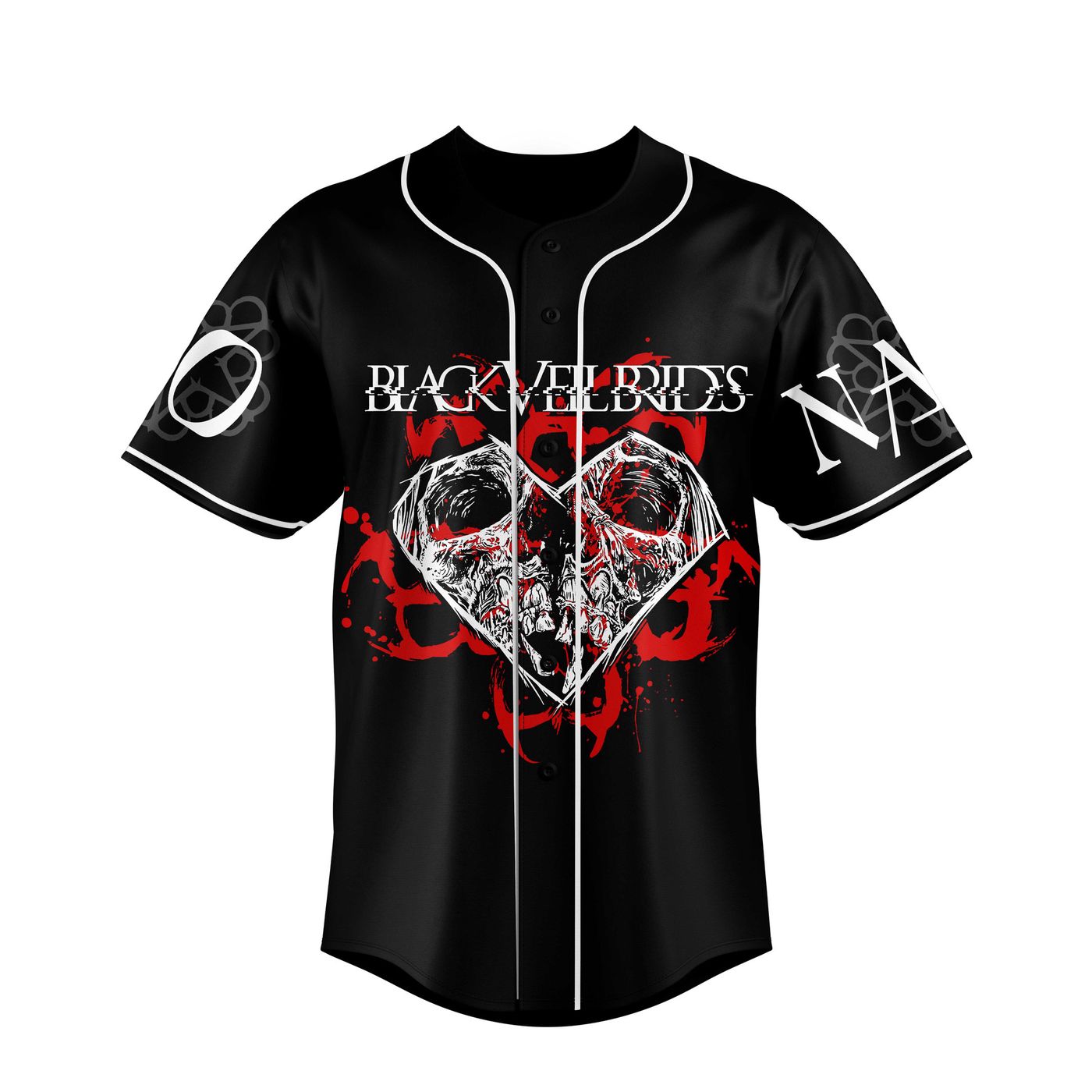 Black Veil Brides Baseball Jersey For Men Women And Kids Gift