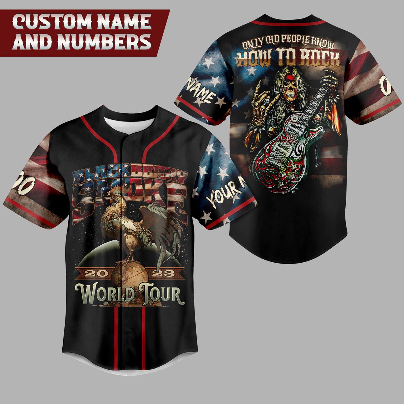 Blackberry Smoke Baseball Jersey For Men Women And Kids Gift