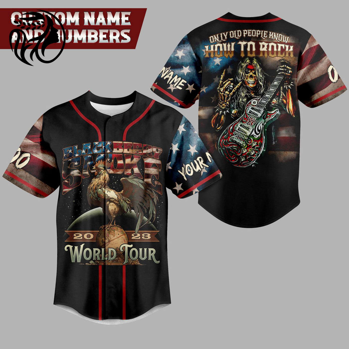 Blackberry Smoke Baseball Jersey For Men Women And Kids Gift