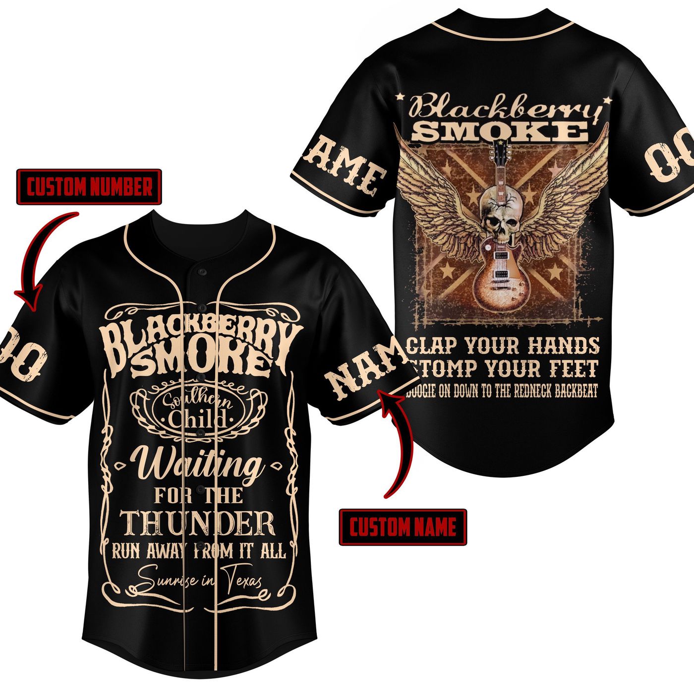 Blackberry Smoke Baseball Jersey For Men Women And Kids Gift