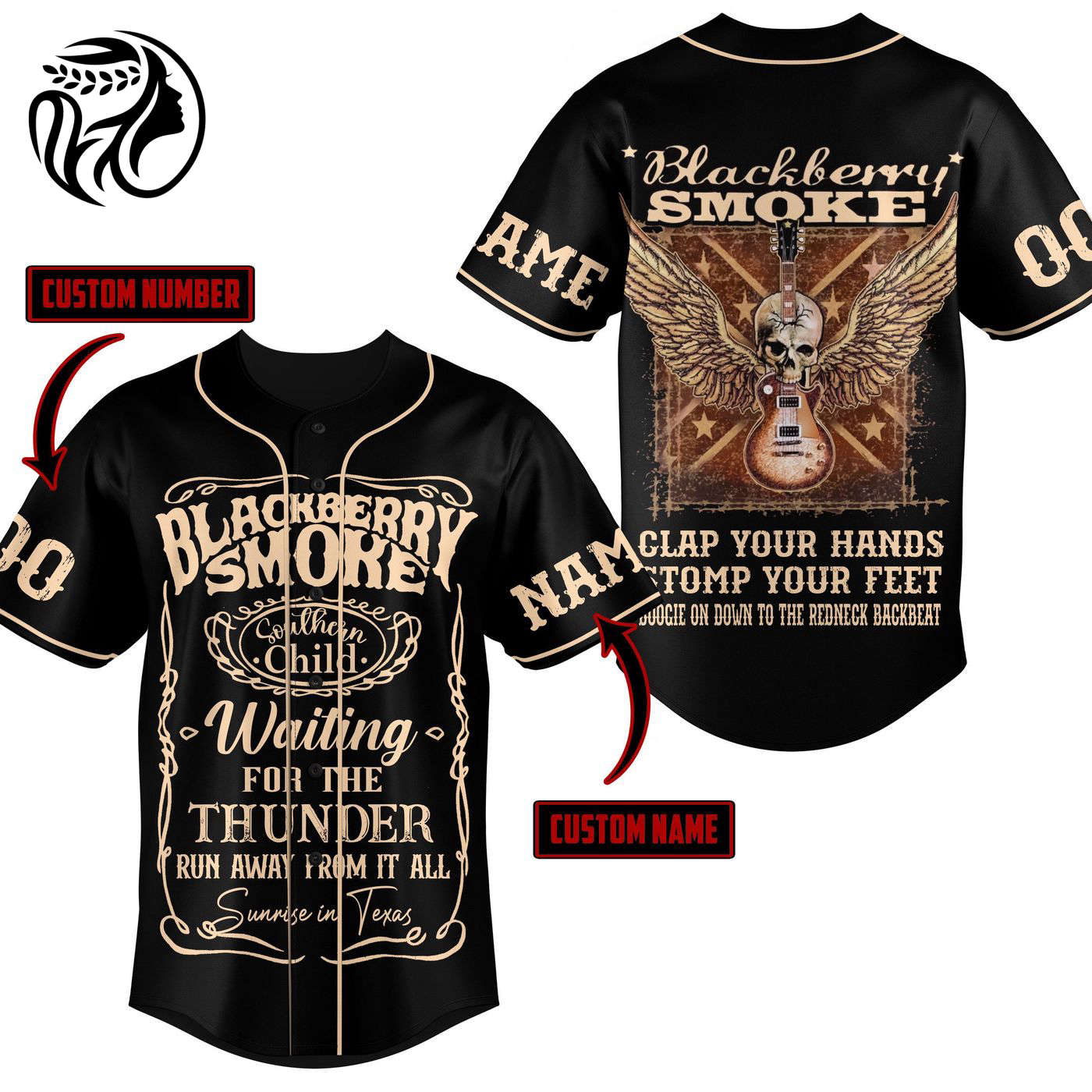 Blackberry Smoke Baseball Jersey For Men Women And Kids Gift