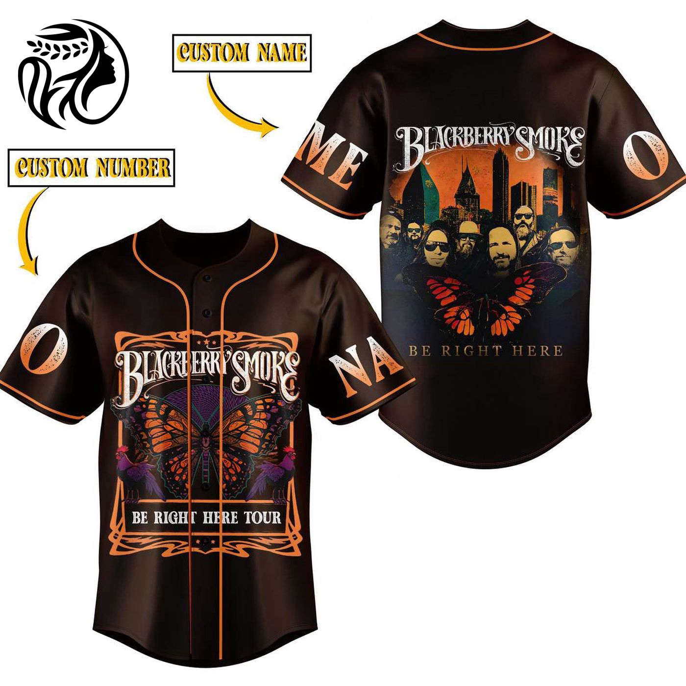Blackberry Smoke Baseball Jersey For Men Women And Kids Gift