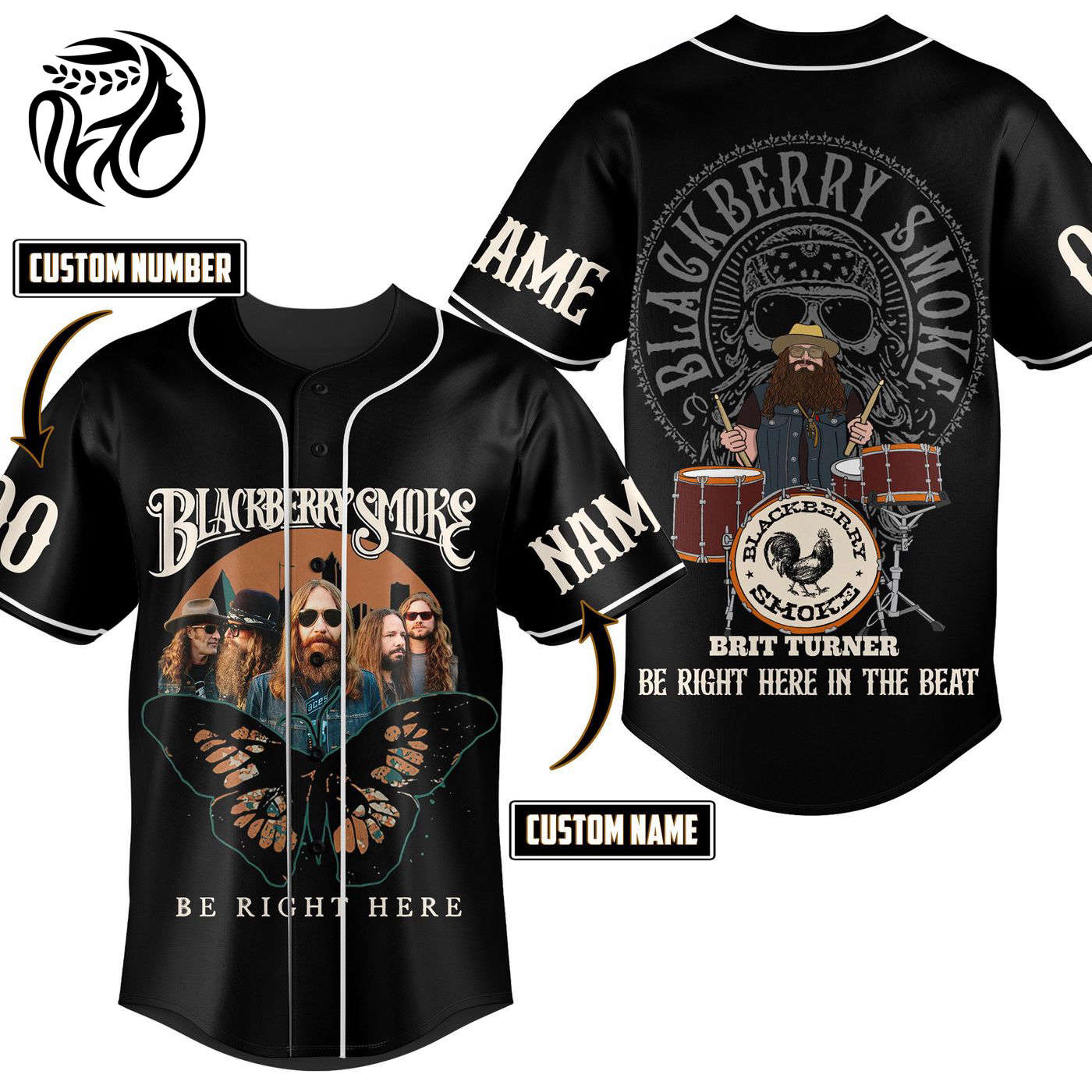 Blackberry Smoke Baseball Jersey For Men Women And Kids Gift