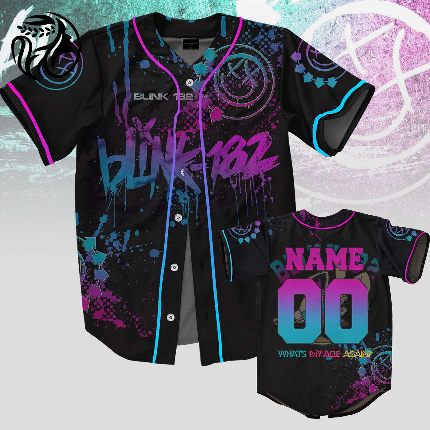 Blink Gift Baseball Jersey For Men Women And Kids Gift