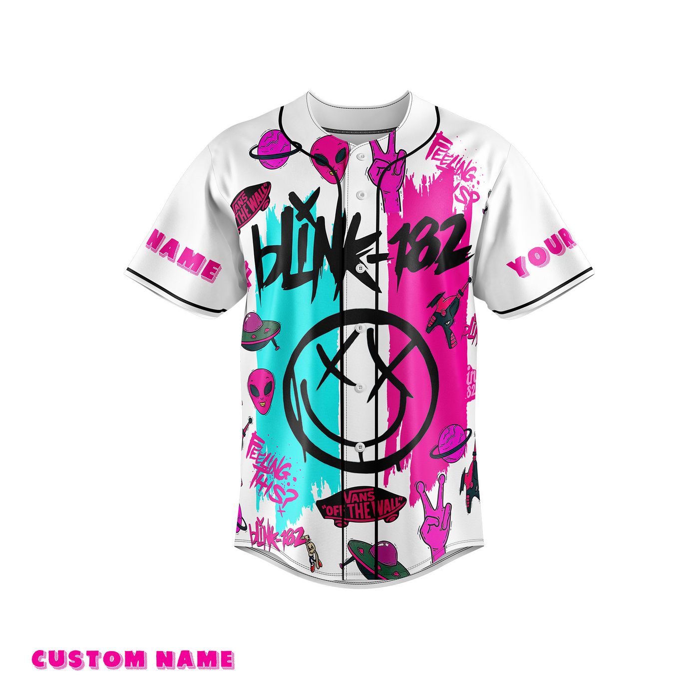 Blink Gift Baseball Jersey For Men Women And Kids Gift