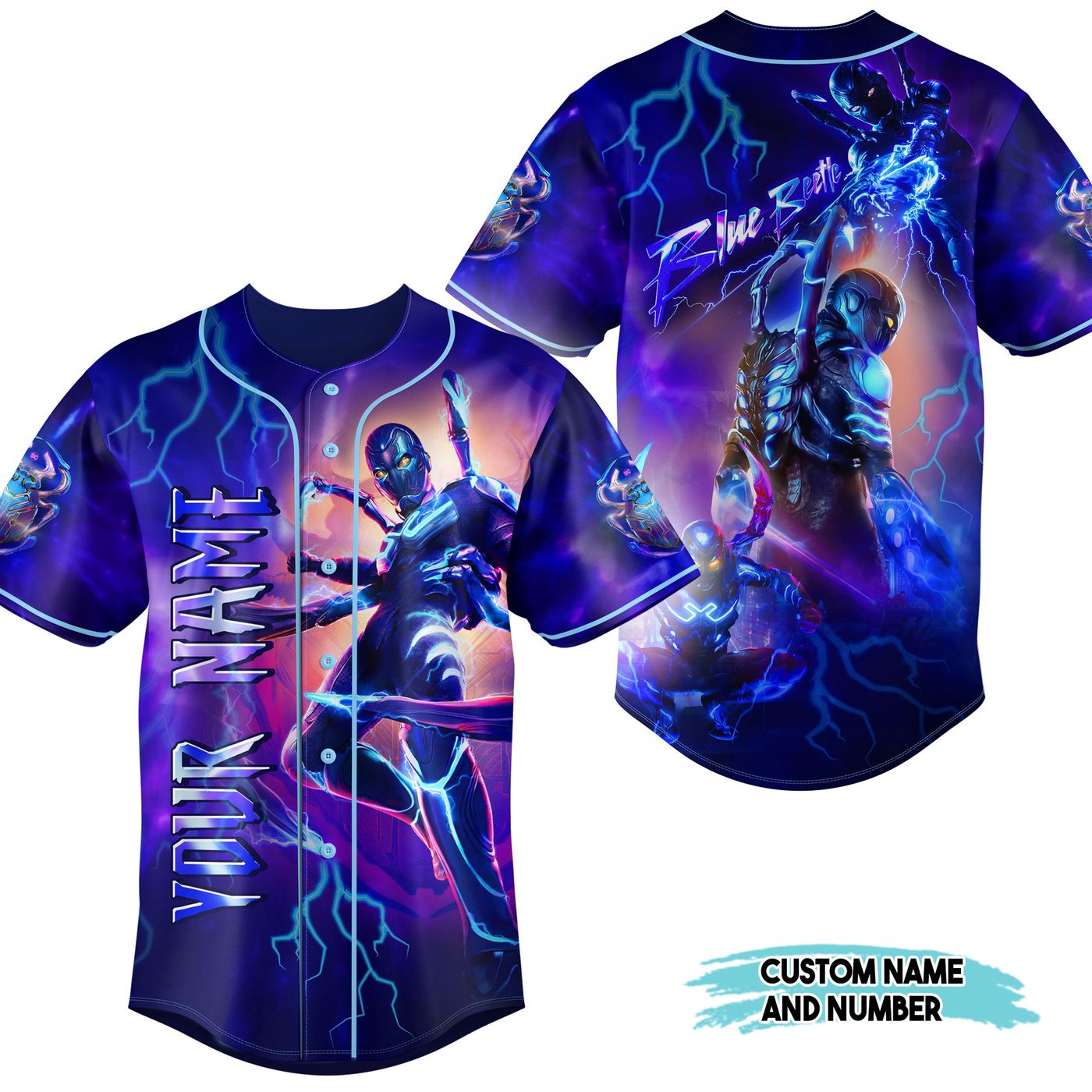 Blue Beette Baseball Jersey For Men Women And Kids Gift