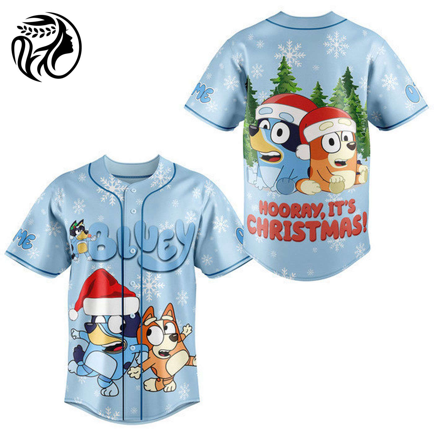 Bluey Baseball Jersey For Men Women And Kids Gift