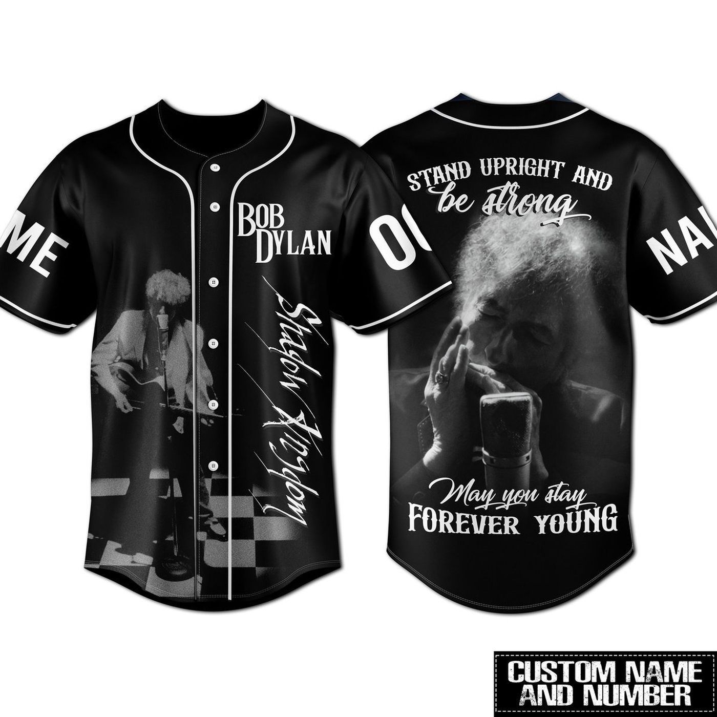 Bob Dylan Baseball Jersey For Men Women And Kids Gift