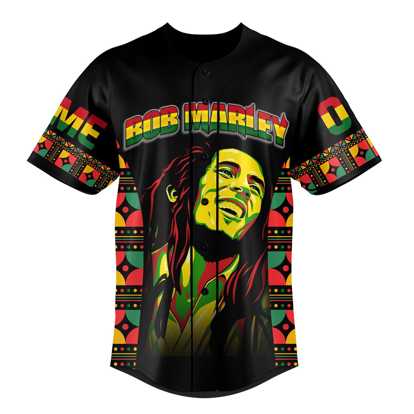 Bob Marley Baseball Jersey For Men Women And Kids Gift