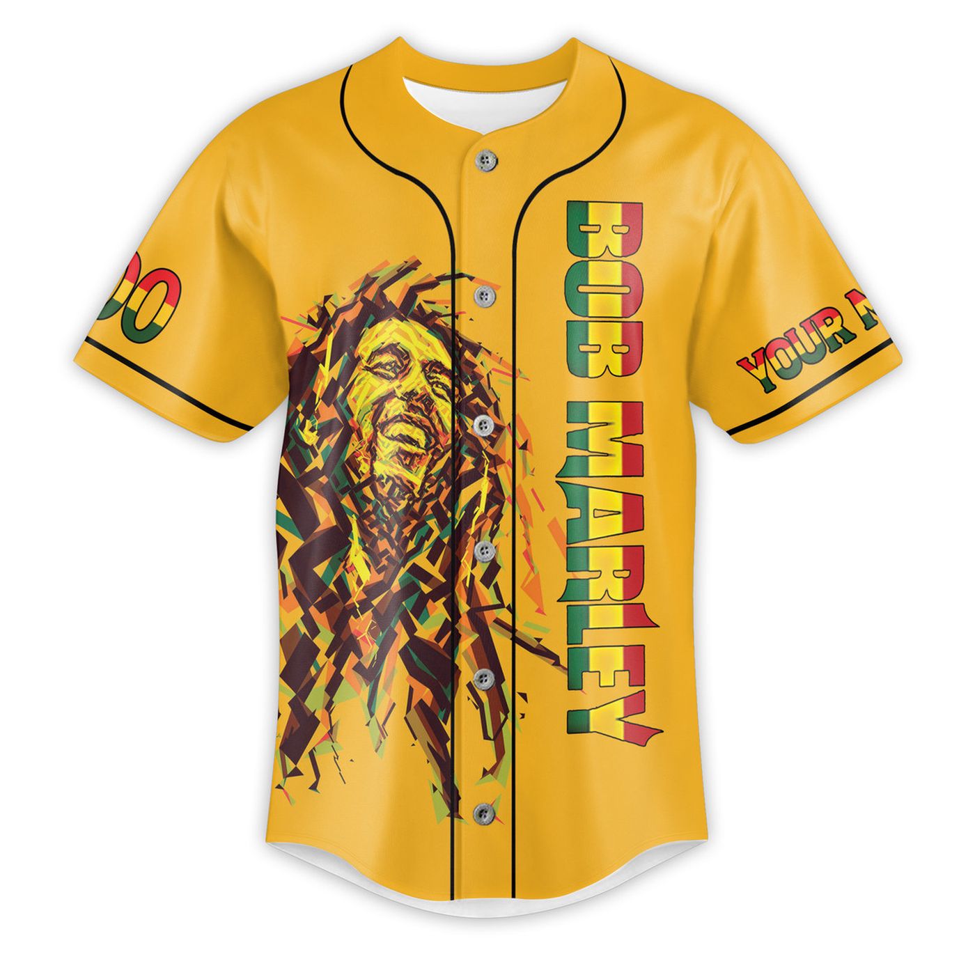 Bob Marley Baseball Jersey For Men Women And Kids Gift
