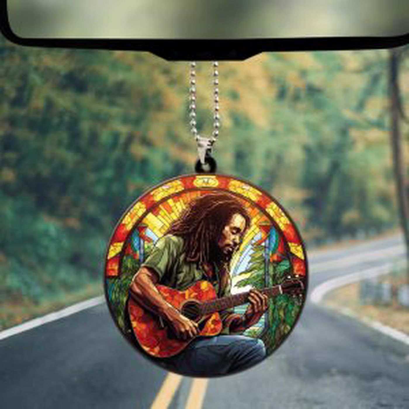 Bob Marley Custom Shape 2-sided Acrylic Car Ornament – Gift for Christmas Day Bob Marley Custom Shape 2-sided Acrylic Car Ornament – Gift for Christmas Day