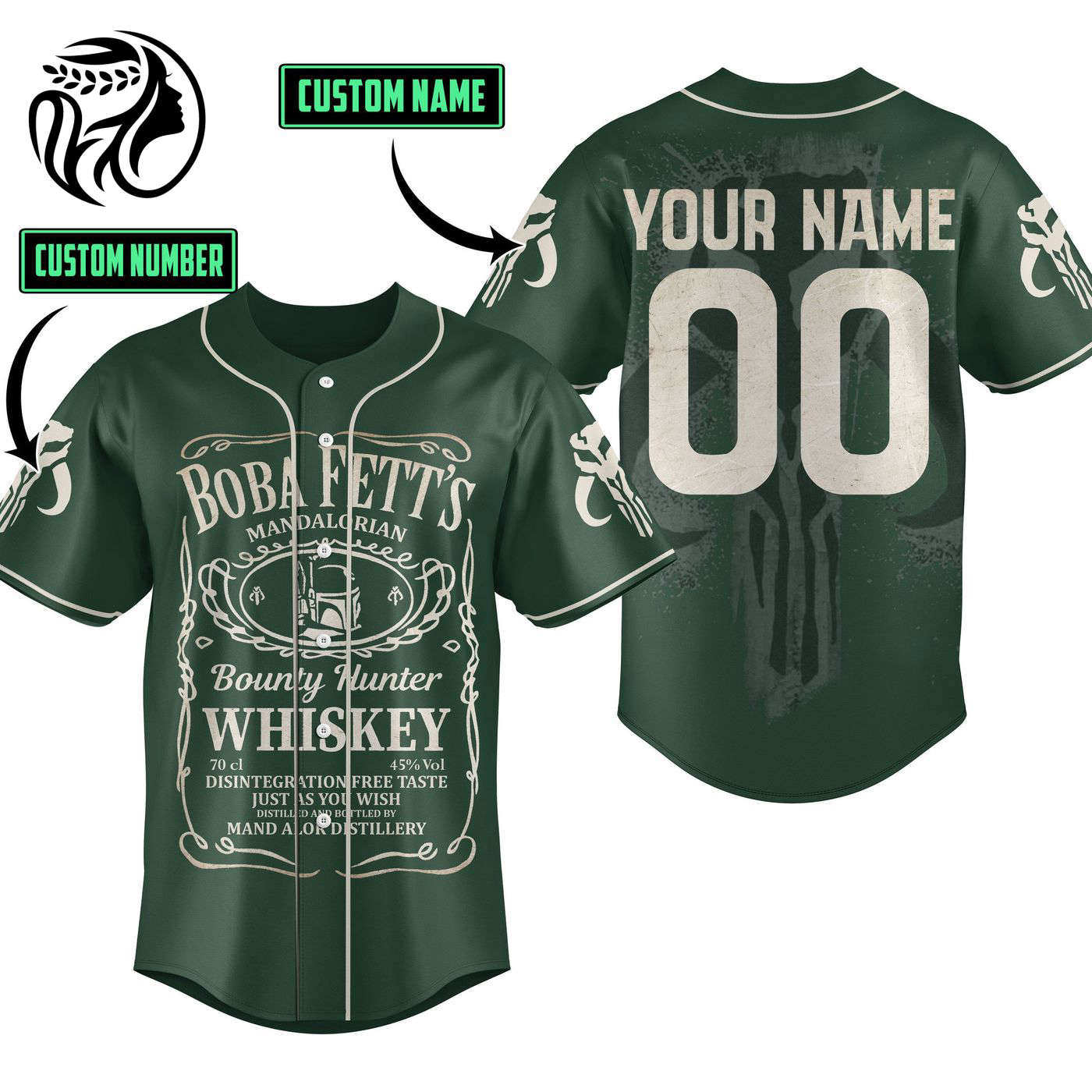 Boba Fett Baseball Jersey For Men Women And Kids Gift
