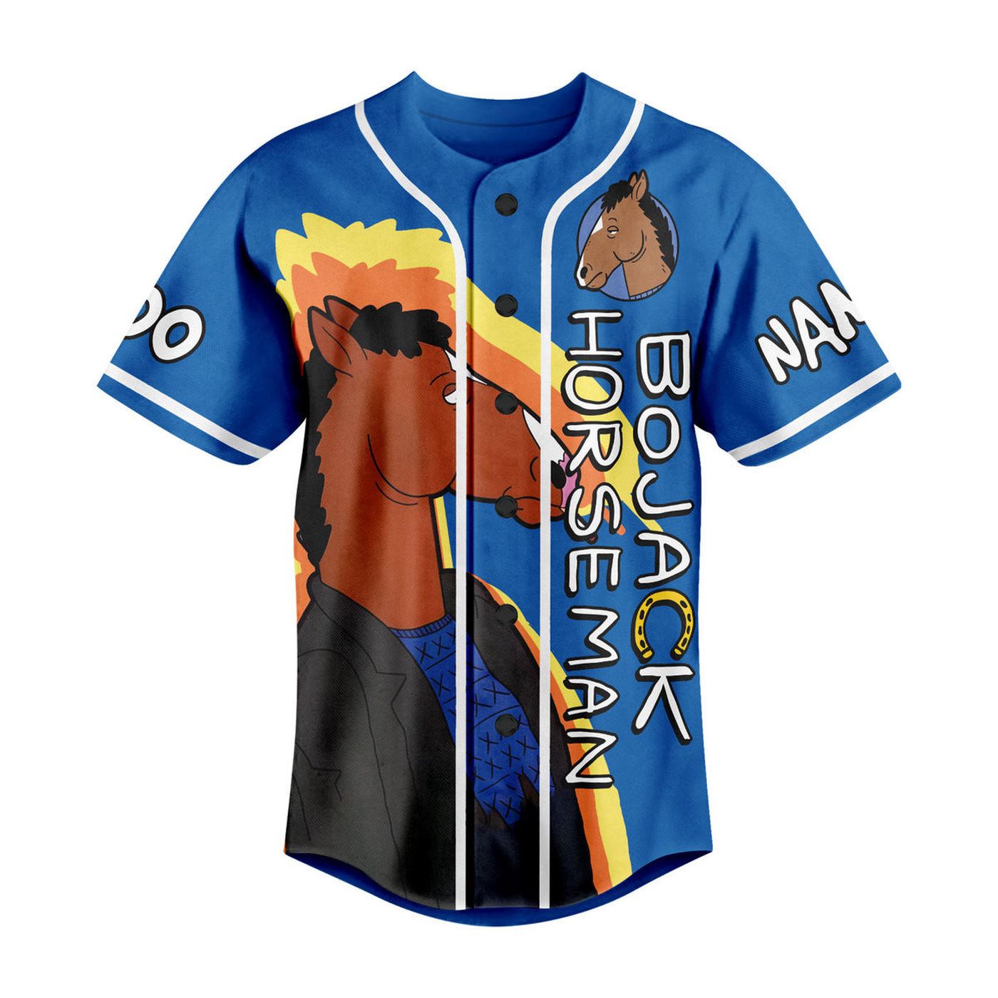 BoJack Horseman Baseball Jersey For Men Women And Kids Gift