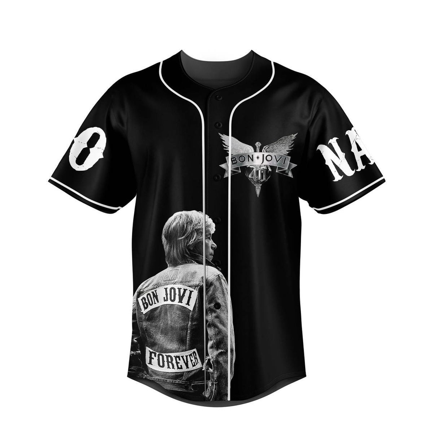 Bon Jovi Baseball Jersey For Men Women And Kids Gift