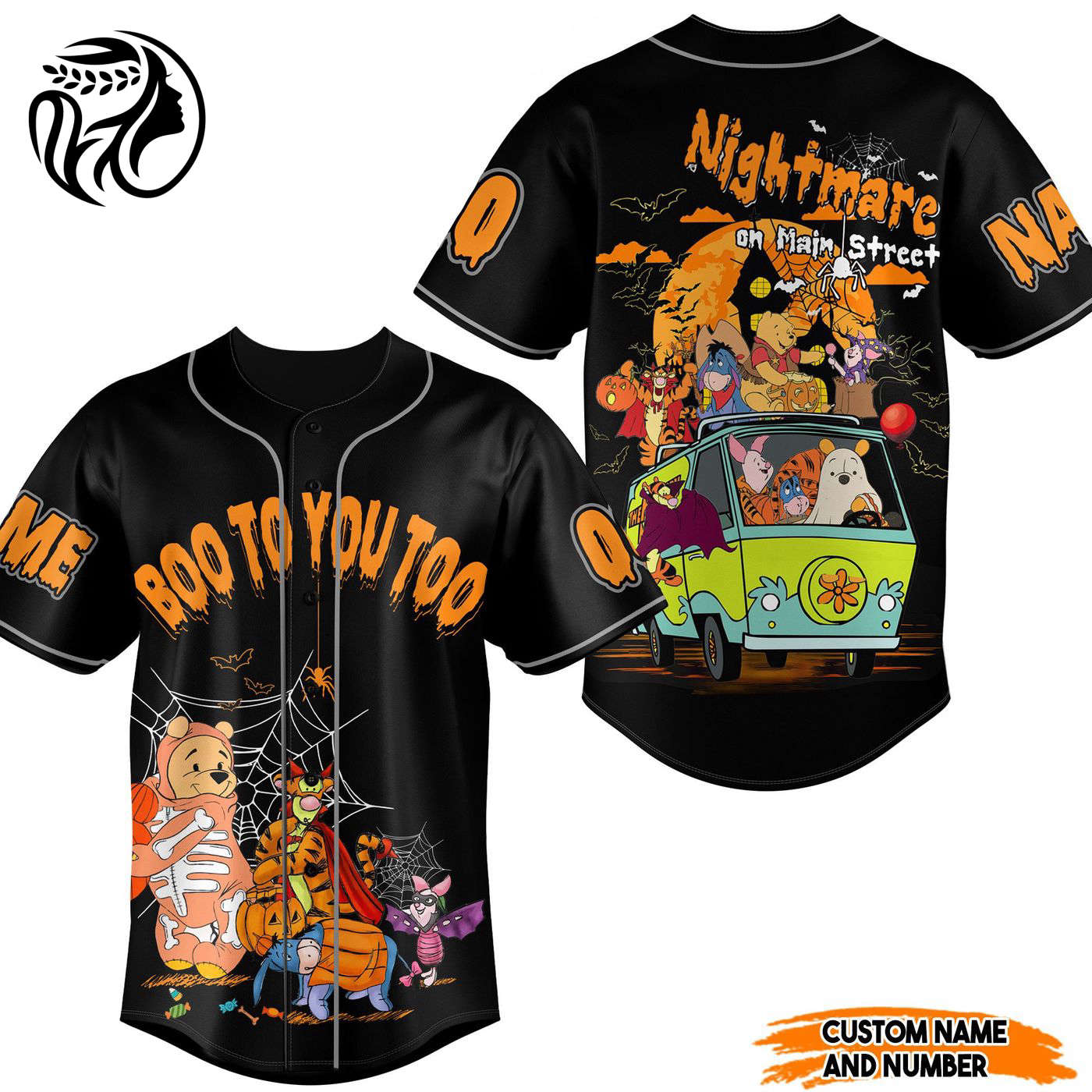 Boo to You Too! Winnie the Pooh Baseball Jersey For Men Women And Kids Gift