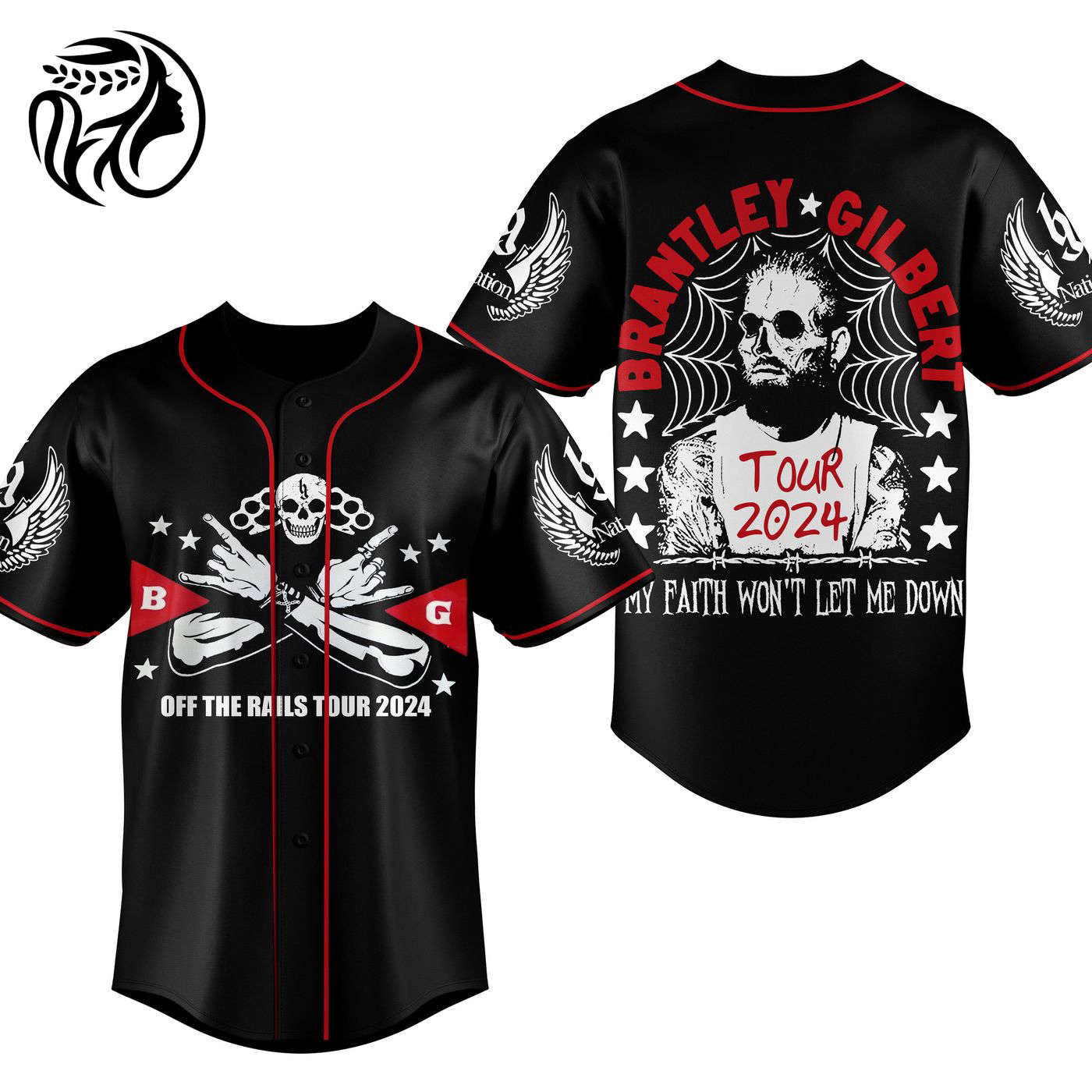 Brantley Gilbert Baseball Jersey For Men Women And Kids Gift