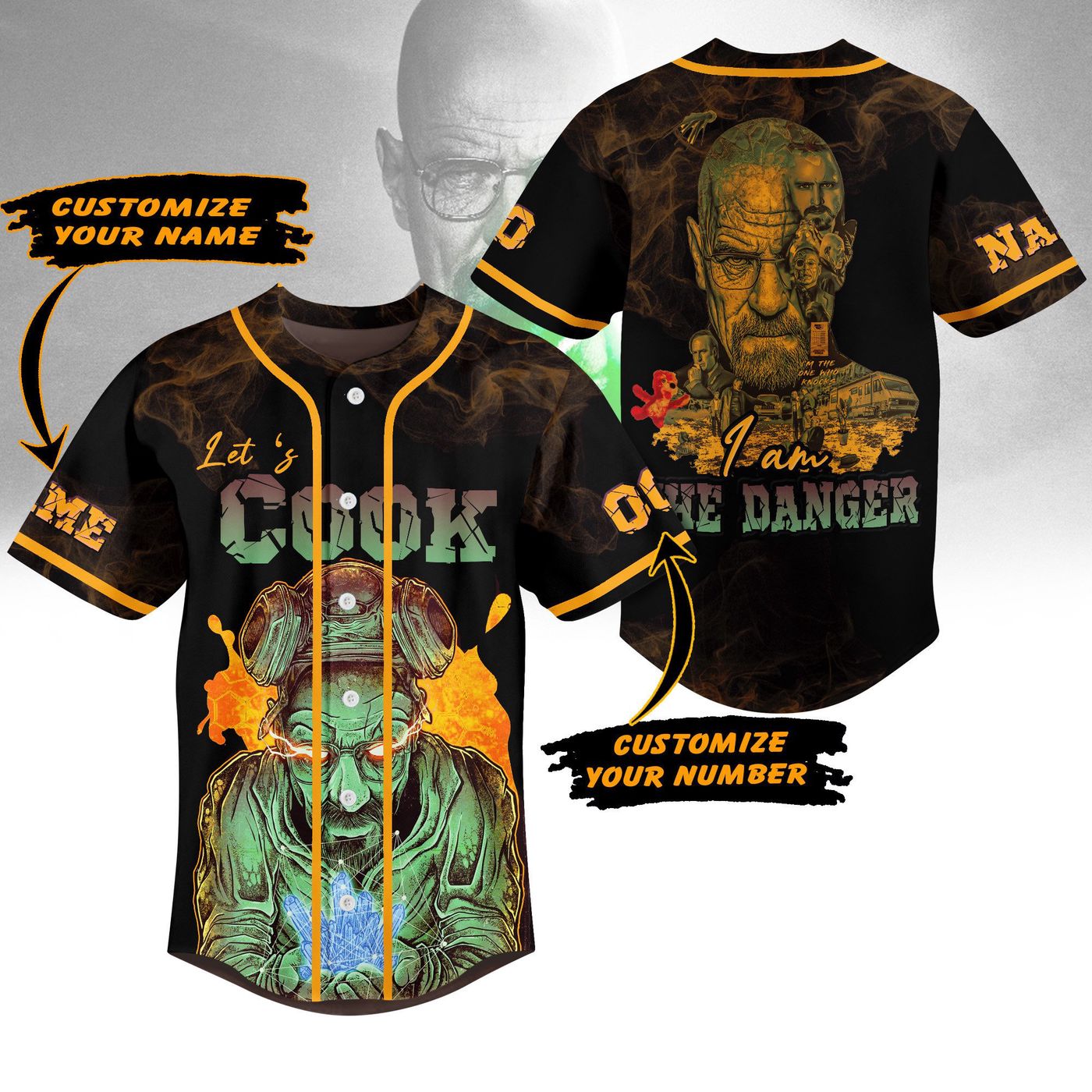 Breaking Bad Baseball Jersey For Men Women And Kids Gift Breaking Bad Baseball Jersey For Men Women And Kids Gift